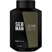 Sebastian Professional Seb Man The Purist Shampoo  (Attīrošs šampūns vīrietim)