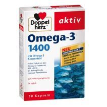 Doppelherz Omega-3 1400 mg  (Zivju eļļa)