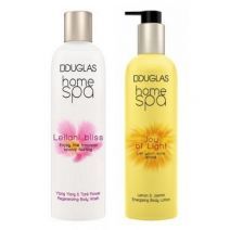 Douglas Home SPA Leilani Bliss Regenerating Body Wash + Joy Of Light Body Lotion  (Ķermeņa kopšanas 