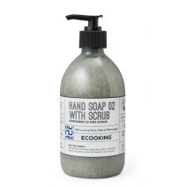 Ecooking Hand Soap With Scrub  (Šķidrās roku ziepes ar skrubi)