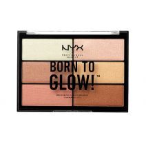 NYX Professional Makeup Born To Glow Highlighting Palette  (Izgaismojoša palete)