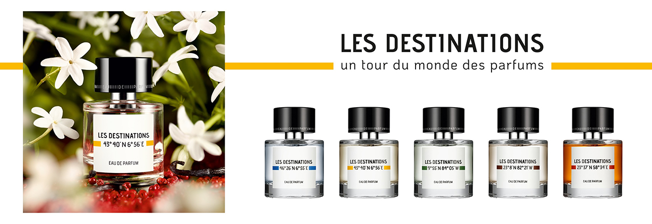 LES DESTINATIONS