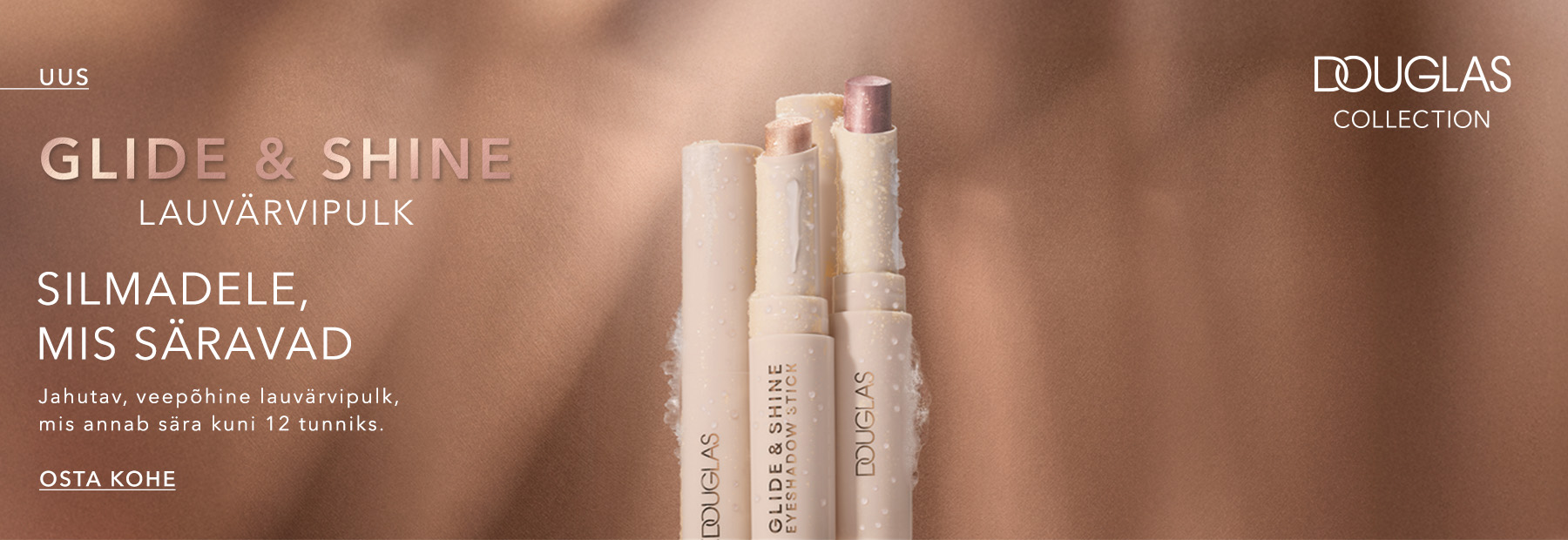 DOUGLAS MAKE UP Glide & Shine Eyeshadow Stick DOUGLAS MAKE UP Glide & Shine Eyeshadow Stick